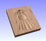Dřevěná forma na tlačený perník 117