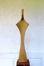 Dřevěná soška Anděl - 45 cm , dub