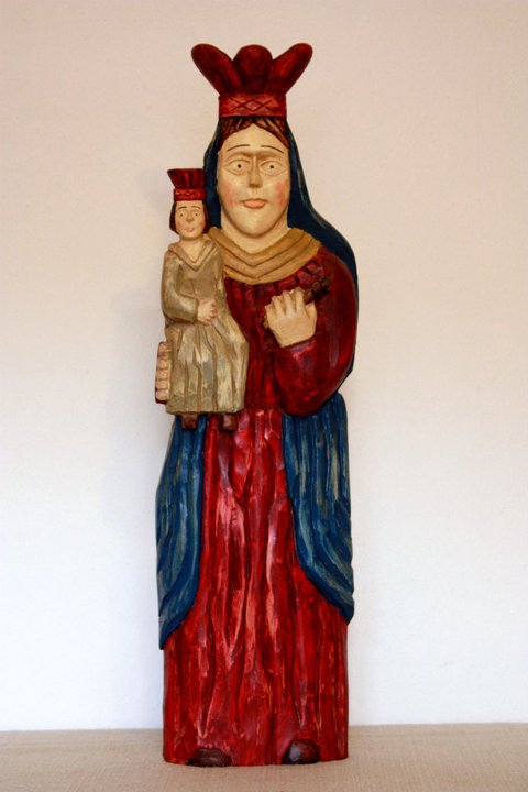Plastika č.55.sv.Maria s Ježíškem