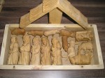 Betlém - uložený v dřevěné truhličce